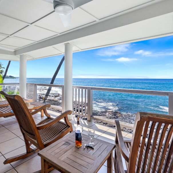 Lounging with oceanview